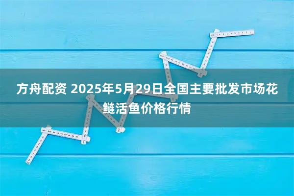 方舟配资 2025年5月29日全国主要批发市场花鲢活鱼价格行情